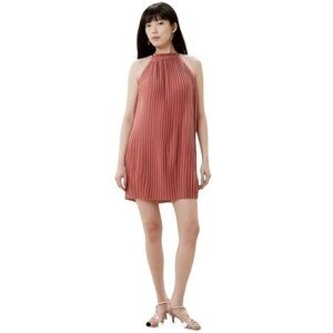 Banana Republic Pink Amaretti Pleated Mini Dress 💕